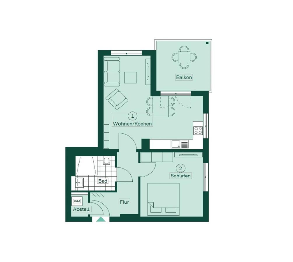 Apartment "Sonnendeck" - Haffresidenz Zirchow Buitenkant foto